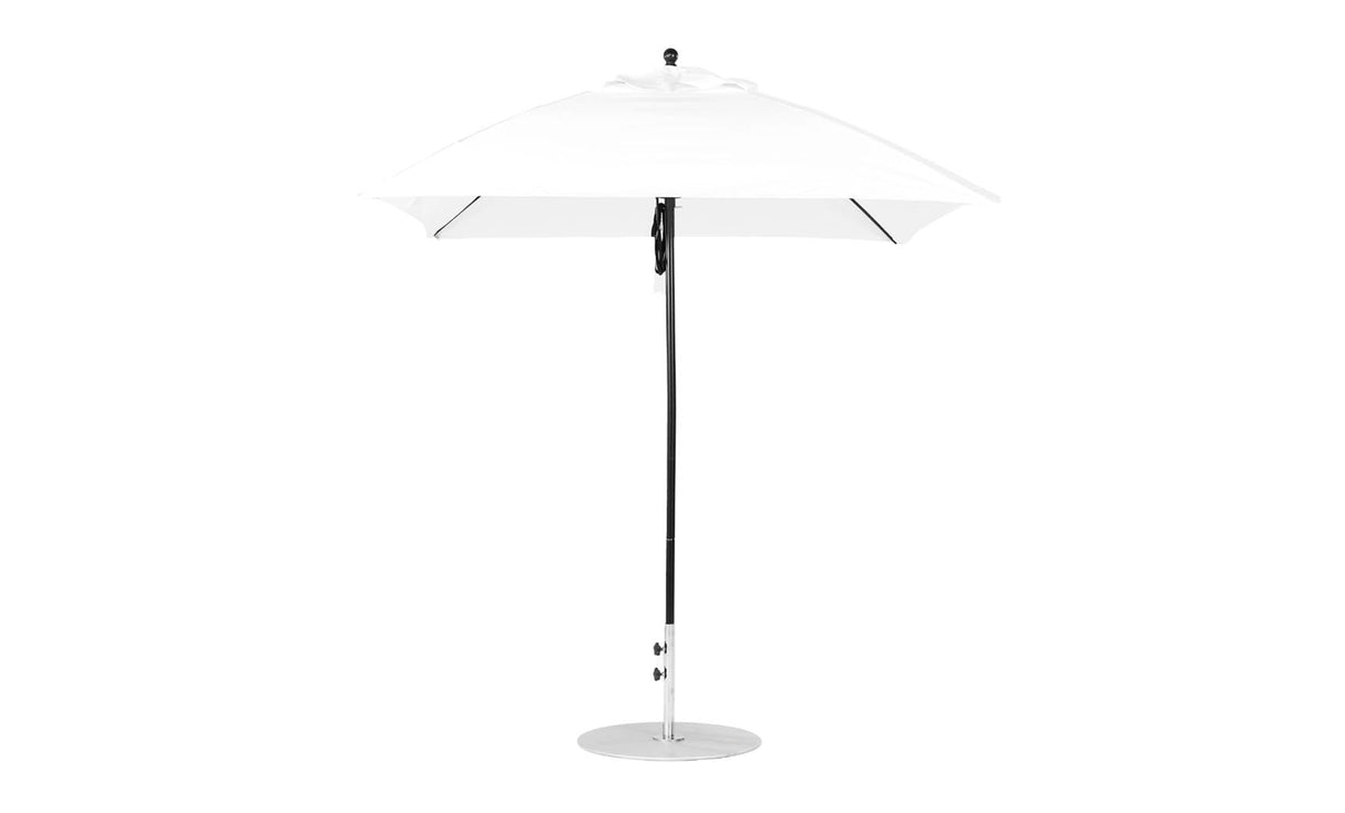 Ledge Loungers Essential Fiberglass Umbrella - 7.5' Square Pulley - Grand Alfresco