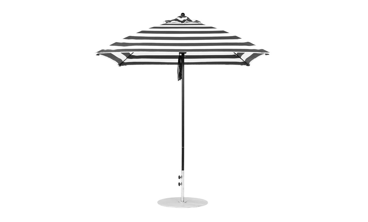 Ledge Loungers Essential Fiberglass Umbrella - 7.5' Square Pulley - Grand Alfresco