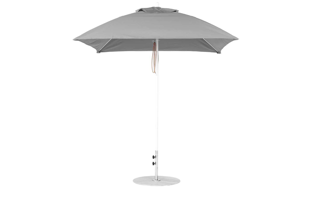 Ledge Loungers Essential Fiberglass Umbrella - 7.5' Square Pulley - Grand Alfresco