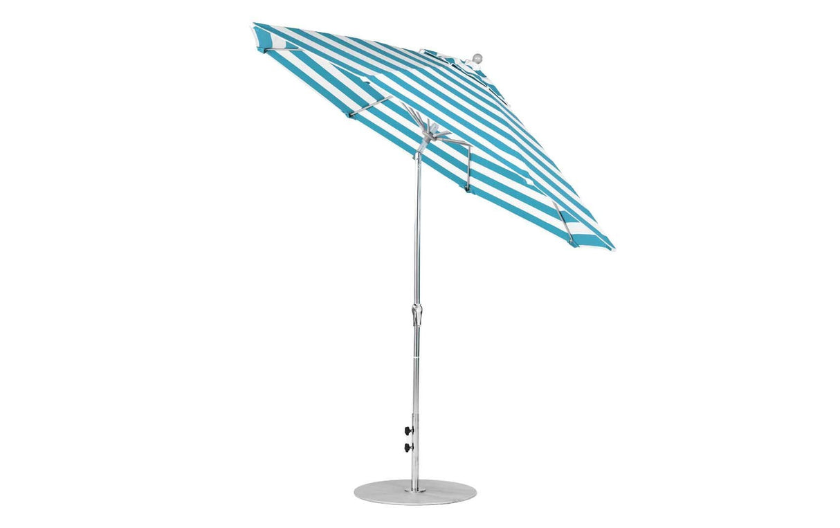 Ledge Loungers Essential Fiberglass Umbrella - 9' Octagon Crank Auto Tilt - Grand Alfresco