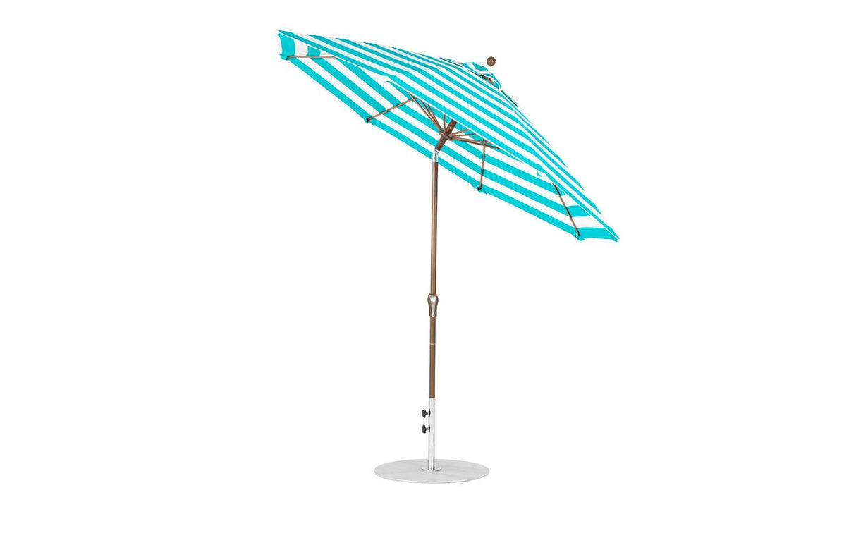 Ledge Loungers Essential Fiberglass Umbrella - 9' Octagon Crank Auto Tilt - Grand Alfresco