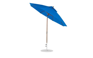 Ledge Loungers Essential Fiberglass Umbrella - 9' Octagon Crank Auto Tilt - Grand Alfresco