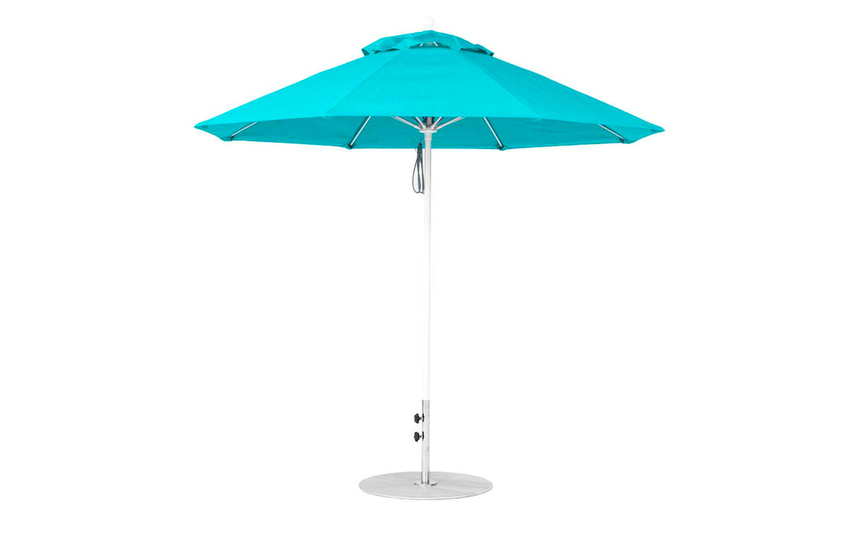 Ledge Loungers Essential Fiberglass Umbrella - 9' Octagon Pulley - Grand Alfresco