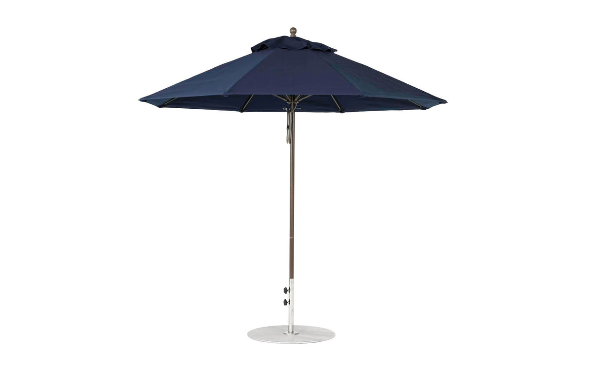 Ledge Loungers Essential Fiberglass Umbrella - 9' Octagon Pulley - Grand Alfresco