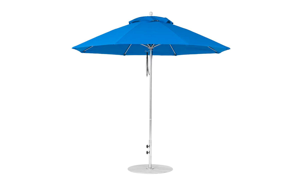 Ledge Loungers Essential Fiberglass Umbrella - 9' Octagon Pulley - Grand Alfresco