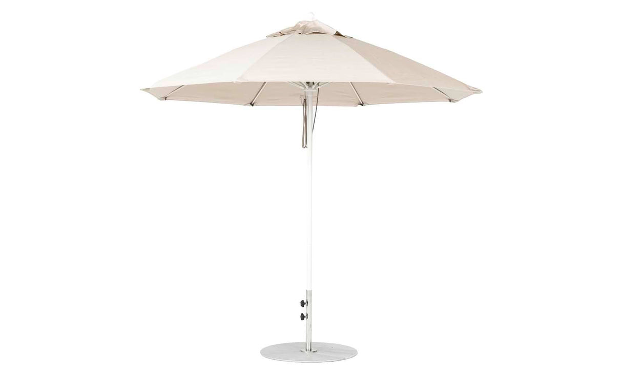 Ledge Loungers Essential Fiberglass Umbrella - 9' Octagon Pulley - Grand Alfresco