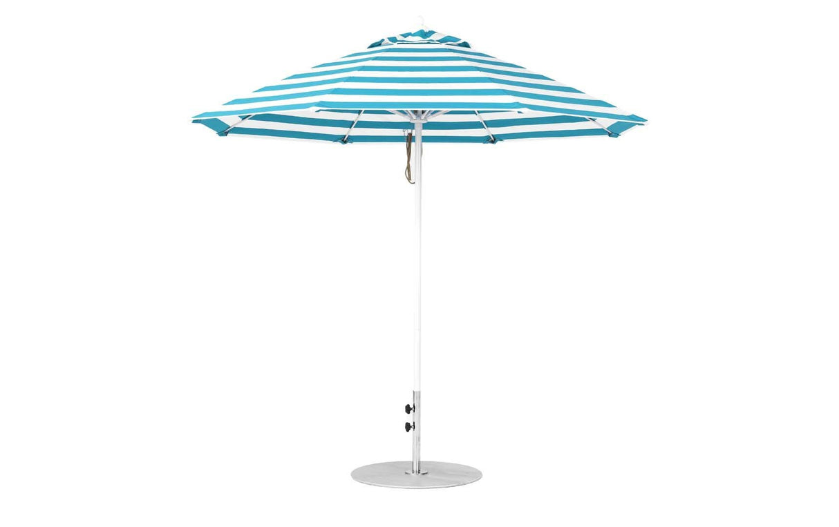 Ledge Loungers Essential Fiberglass Umbrella - 9' Octagon Pulley - Grand Alfresco