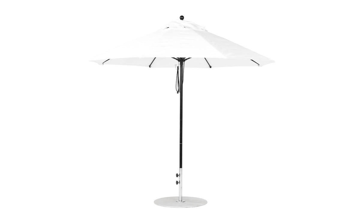 Ledge Loungers Essential Fiberglass Umbrella - 9' Octagon Pulley - Grand Alfresco