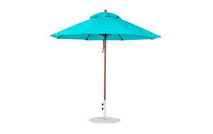 Ledge Loungers Essential Fiberglass Umbrella - 9' Octagon Pulley - Grand Alfresco