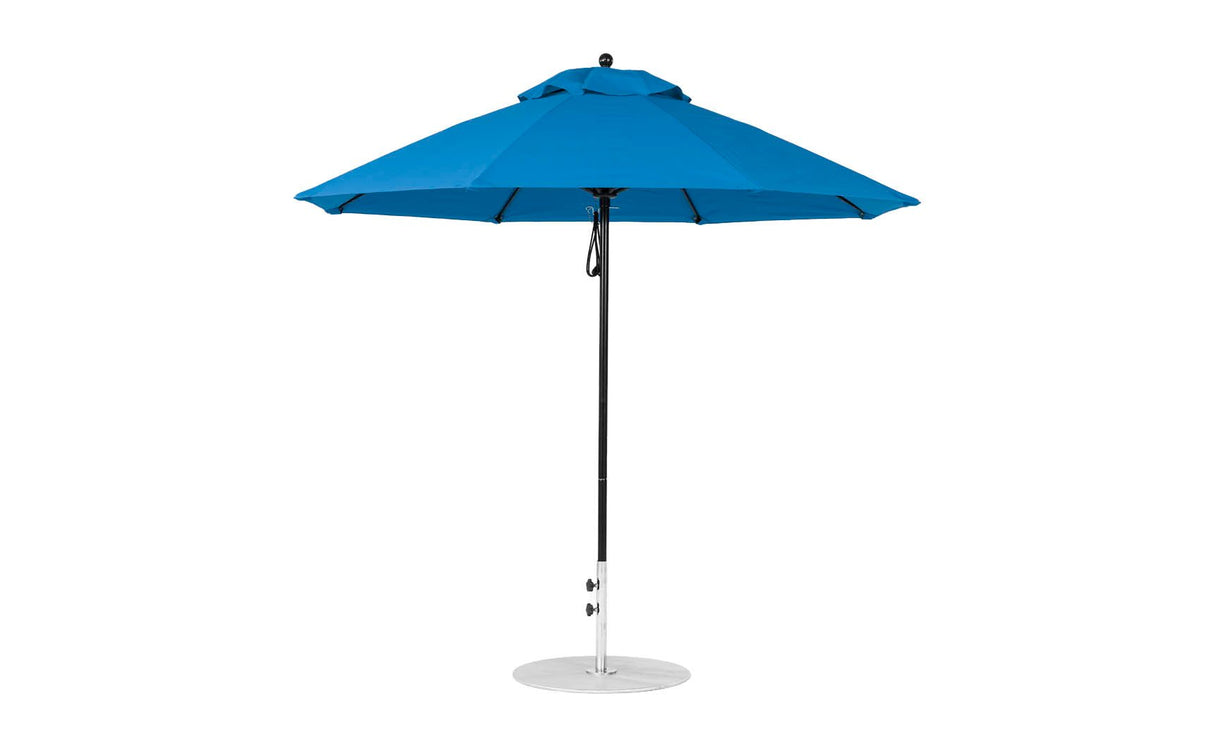 Ledge Loungers Essential Fiberglass Umbrella - 9' Octagon Pulley - Grand Alfresco