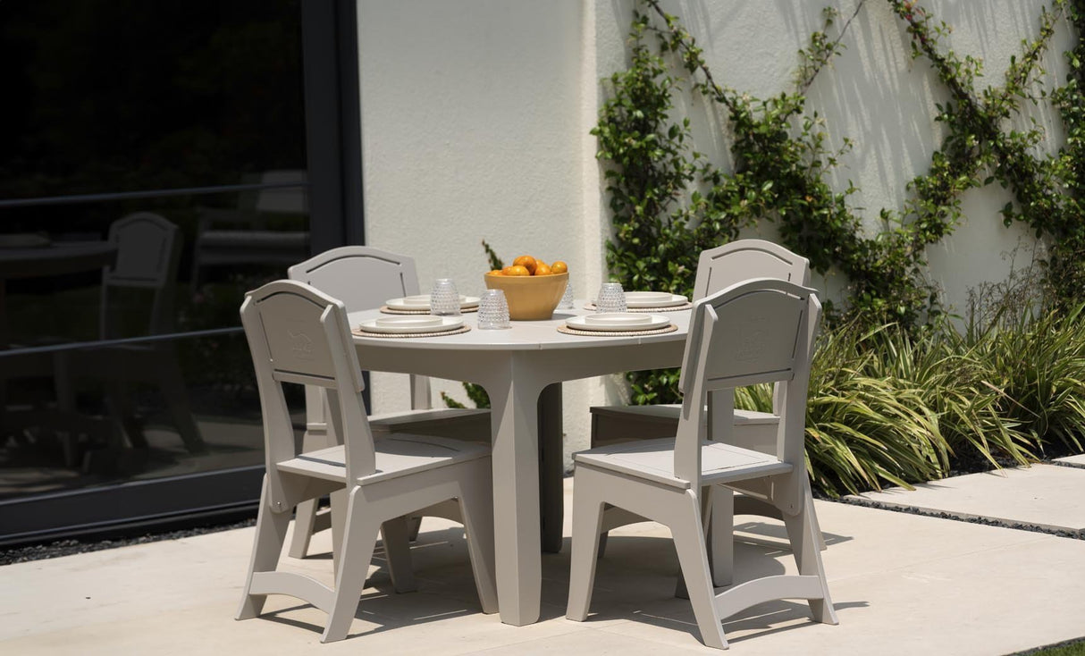 Ledge Loungers Mainstay 48" Round Dining Table - Grand Alfresco