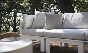 Ledge Loungers Mainstay Sectional Relaxed Left Corner - Grand Alfresco