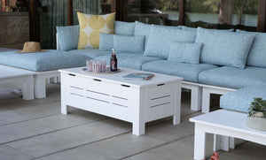 Ledge Loungers Mainstay Sectional Relaxed Left Corner - Grand Alfresco