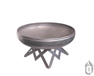 Liberty Fire Pit with Angular Base (Made in USA) - Grand Alfresco