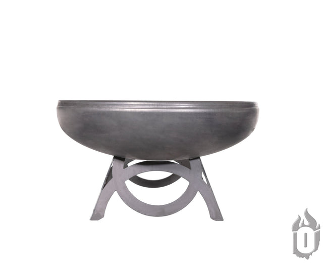 Liberty Fire Pit with Curved Base (Made in USA) - Grand Alfresco