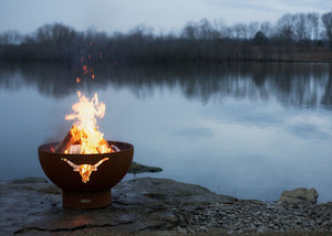 Long Horn Fire Pit - Grand Alfresco