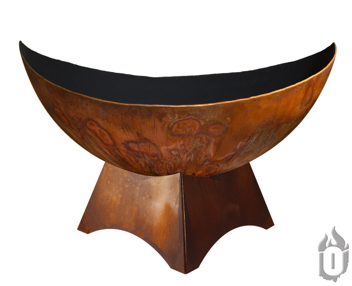 Lunar - Fire Bowl with Standard Base - Grand Alfresco