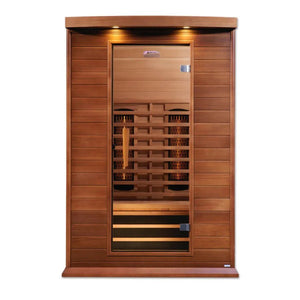 Maxxus 2 Person Full Spectrum Infrared Sauna - Canadian Red Cedar - Grand Alfresco