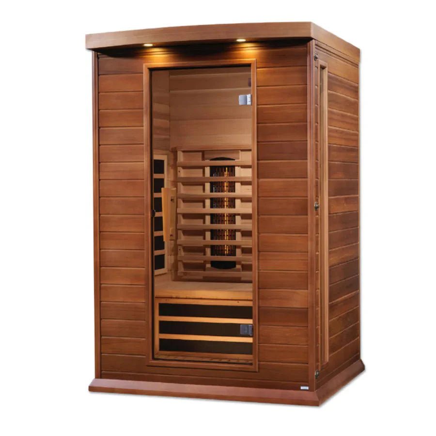 Maxxus 2 Person Full Spectrum Infrared Sauna - Canadian Red Cedar - Grand Alfresco