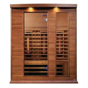 Maxxus 3 Person Full Spectrum Infrared Sauna - Canadian Red Cedar - Grand Alfresco