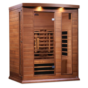 Maxxus 3 Person Full Spectrum Infrared Sauna - Canadian Red Cedar - Grand Alfresco