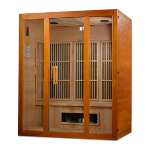 Maxxus Alpine Dual Tech 3 person Low EMF FAR Infrared Sauna - Grand Alfresco