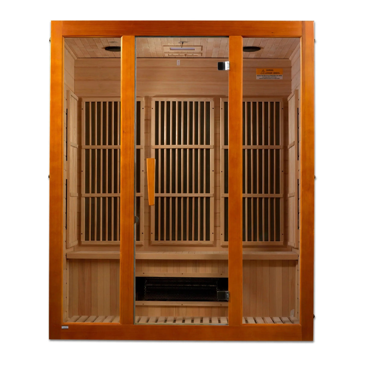 Maxxus Alpine Dual Tech 3 person Low EMF FAR Infrared Sauna - Grand Alfresco