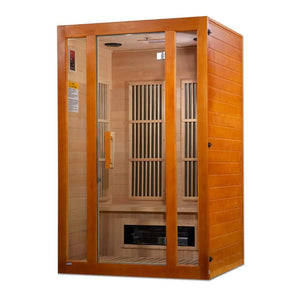 Maxxus Aspen Dual Tech 2 person Low EMF FAR Infrared Sauna - Grand Alfresco