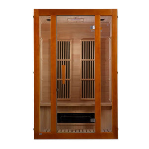 Maxxus Aspen Dual Tech 2 person Low EMF FAR Infrared Sauna - Grand Alfresco