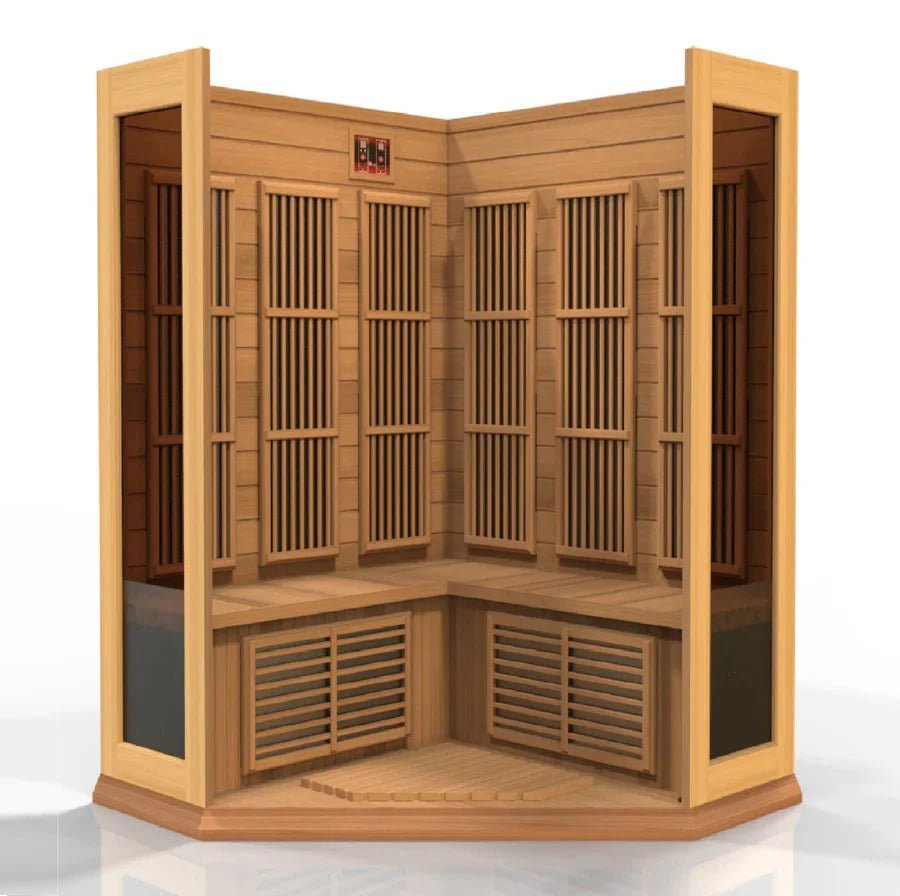 Maxxus Chaumont Edition 4 Person Near Zero EMF FAR Infrared Sauna - Grand Alfresco