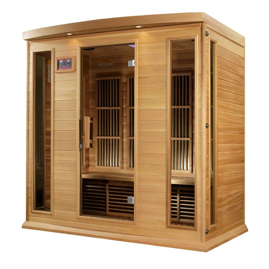 Maxxus Chaumont Edition 4 Person Near Zero EMF FAR Infrared Sauna - Grand Alfresco