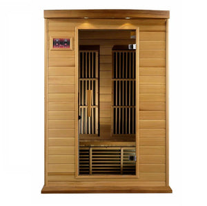 Maxxus Cholet Edition 2 Person Near Zero EMF FAR Infrared Sauna - Grand Alfresco