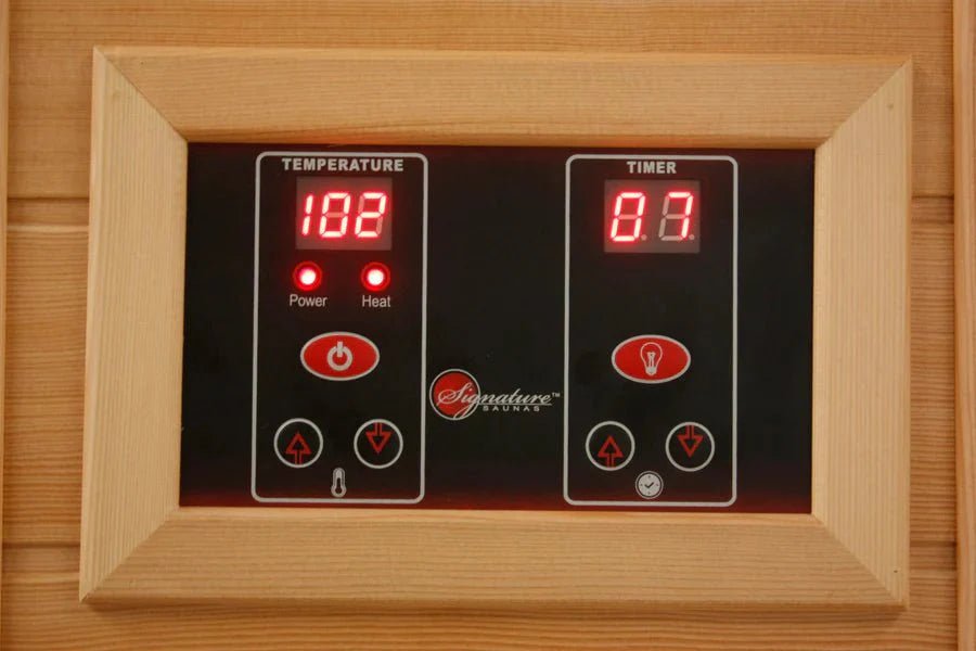 Maxxus Cholet Edition 2 Person Near Zero EMF FAR Infrared Sauna - Grand Alfresco