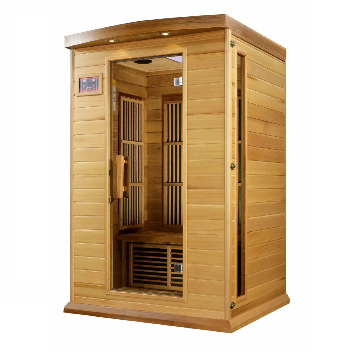 Maxxus Cholet Edition 2 Person Near Zero EMF FAR Infrared Sauna - Grand Alfresco