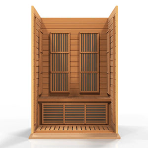 Maxxus Low EMF FAR Infrared Sauna Canadian Red Cedar MX - K206 - 01 CED - Grand Alfresco