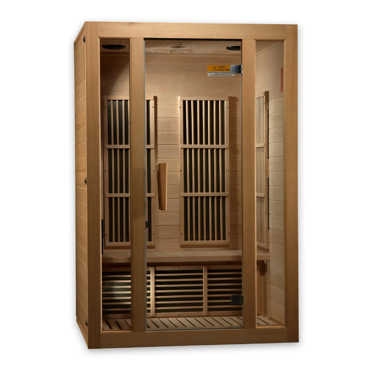 Maxxus Seattle 2 - Person Low EMF (Under 8MG) FAR Infrared Sauna - Grand Alfresco