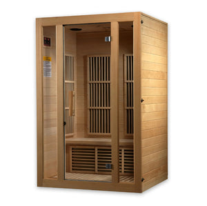 Maxxus Seattle 2 - Person Low EMF (Under 8MG) FAR Infrared Sauna - Grand Alfresco