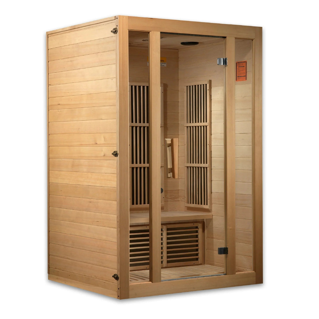 Maxxus Seattle 2 - Person Low EMF (Under 8MG) FAR Infrared Sauna - Grand Alfresco