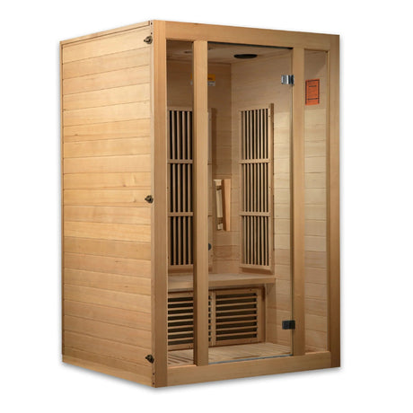 Maxxus Seattle 2 - Person Near Zero EMF (Under 2MG) FAR Infrared Sauna - Grand Alfresco