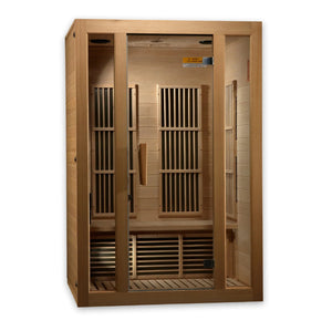 Maxxus Seattle 2 - Person Near Zero EMF (Under 2MG) FAR Infrared Sauna - Grand Alfresco