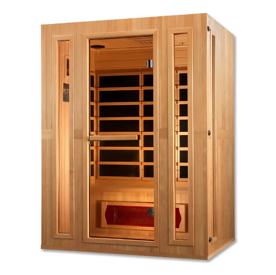 Maxxus Trinity Dual Tech 3 person Low EMF FAR Infrared Sauna - Grand Alfresco