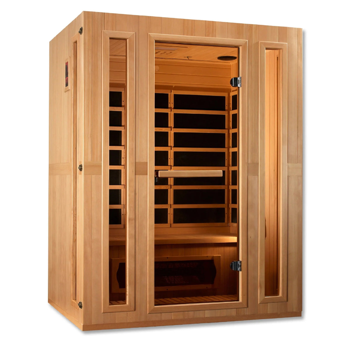 Maxxus Trinity Dual Tech 3 person Low EMF FAR Infrared Sauna - Grand Alfresco