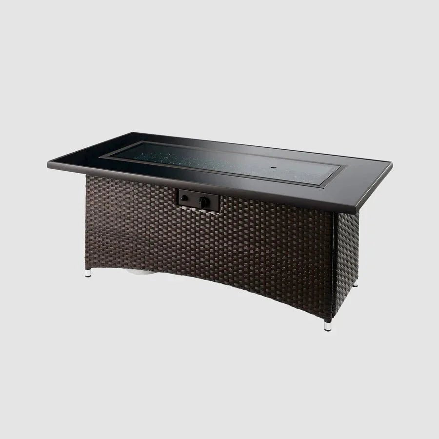 Montego Linear Gas Fire Pit Table - Grand Alfresco