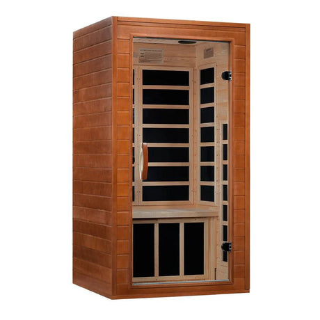 New 2023 Model Avila 1 - 2 Person Ultra Low EMF FAR Infrared Sauna - Grand Alfresco