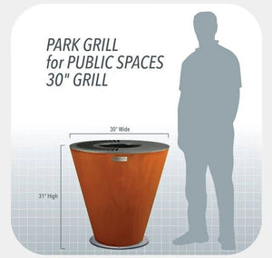 Public Park Grills for Public Spaces and High Traffic Areas - Grand Alfresco