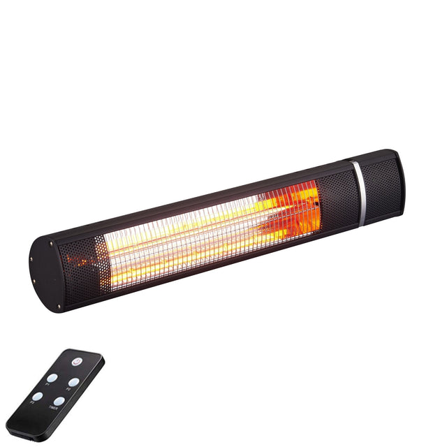 RADtec 25" Golden Tube Electric Patio Heater (1500W/110V) - Grand Alfresco