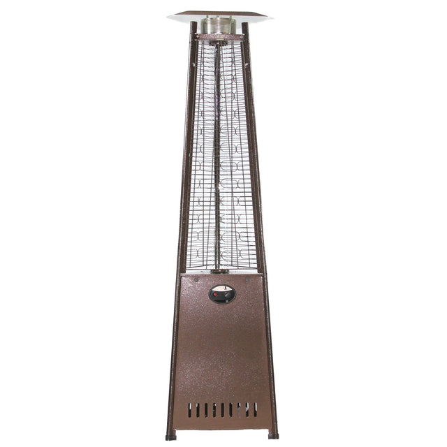 RADtec 93" Pyramid Flame Propane Patio Heater - Antique Bronze Finish (41,000 BTU) - Grand Alfresco