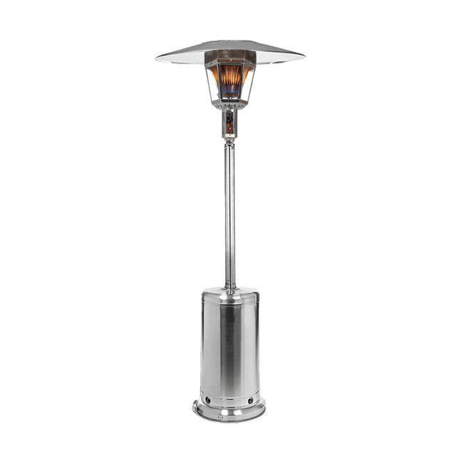 RADtec 96" Real Flame Propane Patio Heater - Stainless Steel Finish (40,000 BTU) - Grand Alfresco