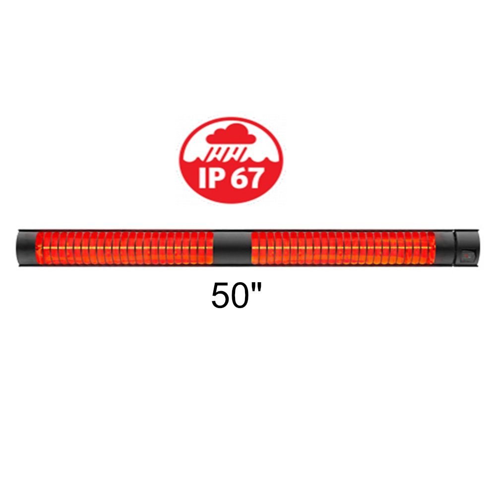 RADtec T4000/12R - 50" Weatherproof Electric Patio Heater (4000W/220V) - Grand Alfresco