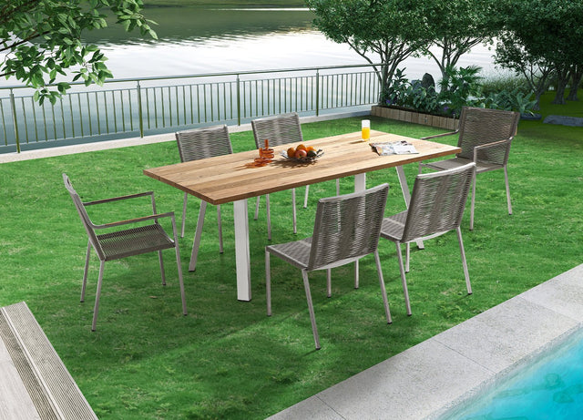 Rhea Outdoor Dining Table - Grand Alfresco